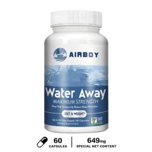 كبسولات طرد الماء الزائد الطبيعيه