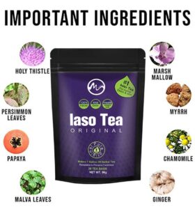 شاي الأعشاب laso للتنحيف